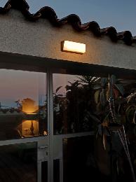 Aplique Half Faro gris - Iluminacion de Exterior LED