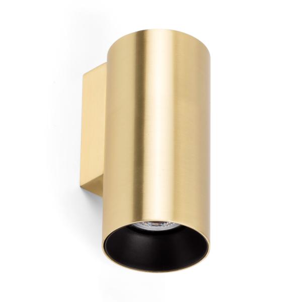 Aplique pared STAN 1 luz oro satinado Faro Barcelona 
