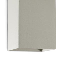 Aplique LUNE cuadrado gris Faro Barcelona