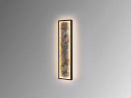 STONE- APLIQUE/PLAFON LED CCT-NEGRO L60 - SCHULLER