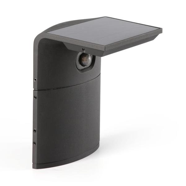 Baliza SOLAR LUMA S gris oscuro Faro Barcelona