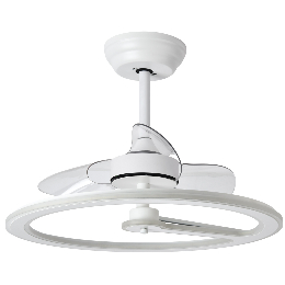 Ventilador CHOM Blanco - Fabrilamp. Motor DC Ø62cm