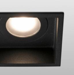 Empotrable Hyde Faro Negro 2 luces 171x89mm