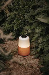 Sobremesa portatil MUNA blanco/naranja Faro 