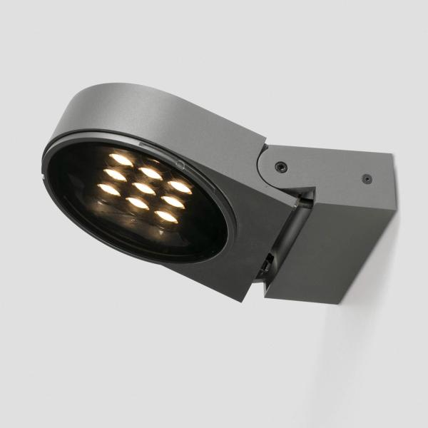 Aplique Proyector MUUR 250 LED gris oscuro FARO BARCELONA