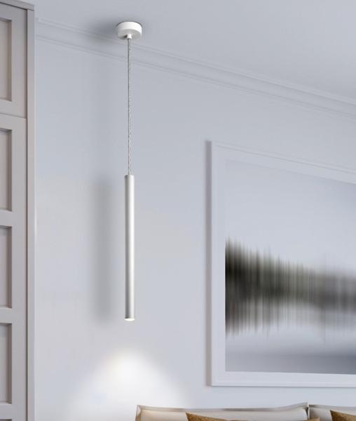 Colgante Varas Schuller - acabado blanco 1 luz LED