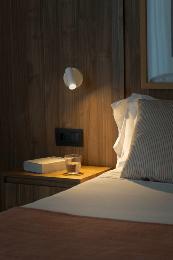 Aplique STAN SLIM 1L blanco con interruptor Faro