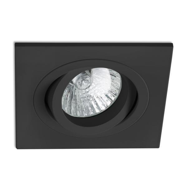 Empotrable RADON SQ cuadrado negro Faro Barcelona