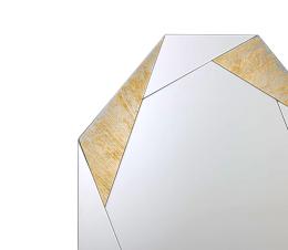 Espejo LAVERNA Oro- Schuller - 120X92 cm