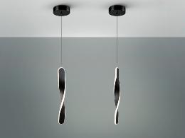 TWIST LAMPARA 1L NEGRO - SCHULLER