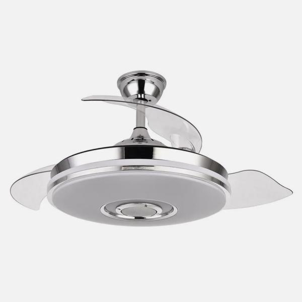 Ventilador NOTO Musical RGB Fabrilamp - Motor DC Ø108cm