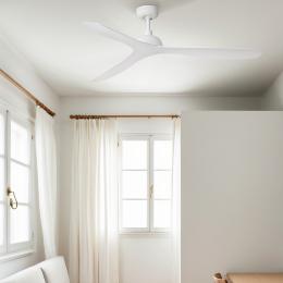 Ventilador GOTLAND FARO Blanco -  Motor DC Ø132cm