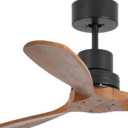 Ventilador Mini Lantau DC FARO negro - sin luz 107cm. Ø