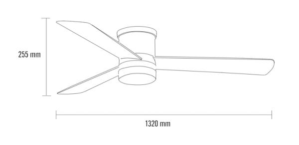 ventilador de techo zonda mimax