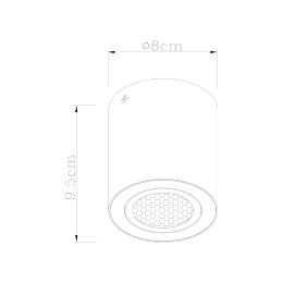 Foco SILOS blanco - ALEMAR