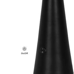 Sobremesa PATRICK negro-opal 1 x 25w e-27 - ALEMAR