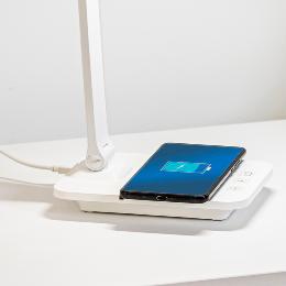 Flexo ANOUK negro LED 8w con Cargador Faro