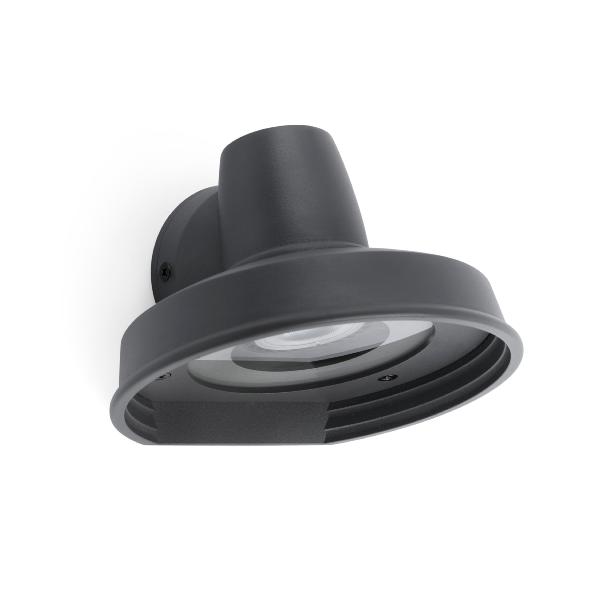 Aplique Bronx Faro. Iluminacion de Exterior. Gris