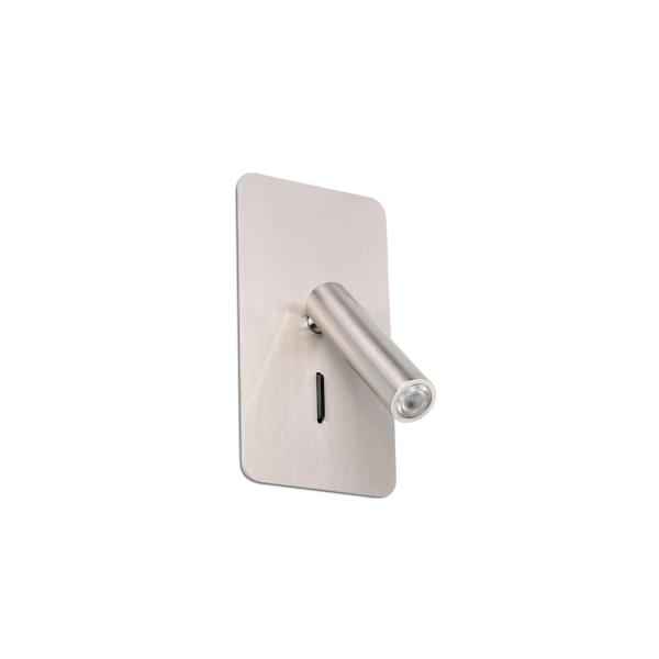 Aplique Empotrado SUAU niquel LED Faro Barcelona 