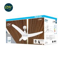 Ventilador Egeo EDM. Tono blanco Ø122cm.