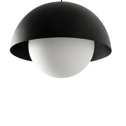 Colgante MARISOL negro LED Faro Barcelona