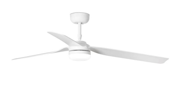 Ventilador Punt FARO Blanco con luz LED 130cm.Ø