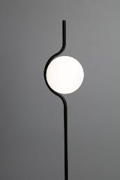 Lampara de pie LE VITA LED dimable negro Faro 