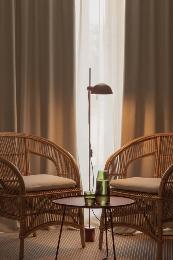 Lámpara de pie MATILDA granate Faro Barcelona