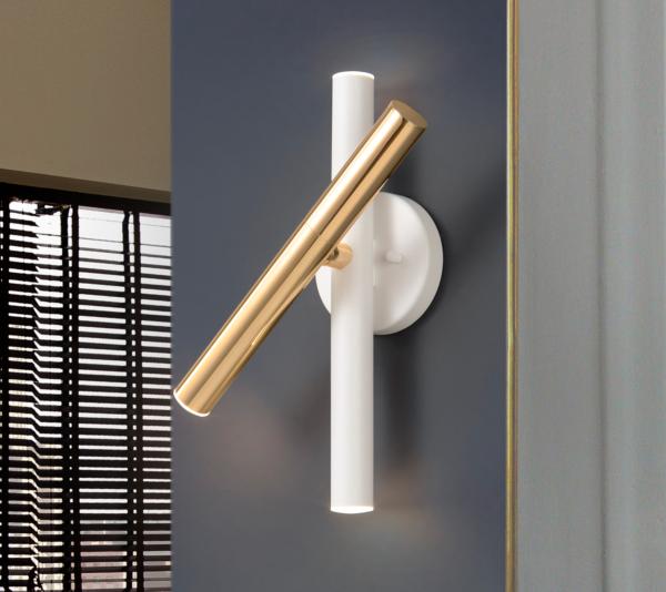 APLIQUE VARAS ORO/BLANCO 3L - SCHULLER