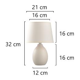 Sobremesa ceramica PRESTON - ALEMAR