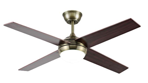 Ventilador Diana Narvi - Tono Oro viejo 107cm 4 aspas