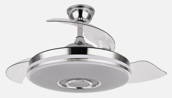 Ventilador NOTO Musical RGB Fabrilamp - Motor DC Ø108cm