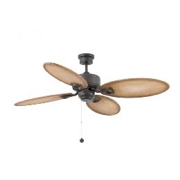 Ventilador Lombok FARO marrón sin luz 132cm. Ø