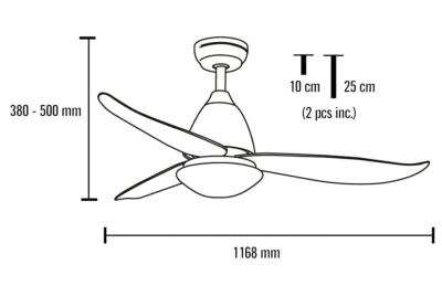 medida ventilador kona mimax