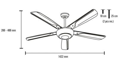 medida ventilador monsoon mimax