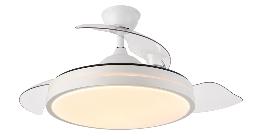 Ventilador Escorpion Tres Aspas Blanco Fabrilamp - Motor DC Ø107cm