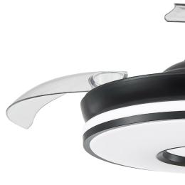 Ventilador DANI Mini Negro - Fabrilamp. Motor DC Ø91cm