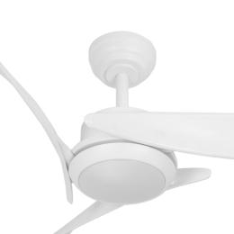 Ventilador Tarento Blanco Fabrilamp - Motor DC Ø132cm