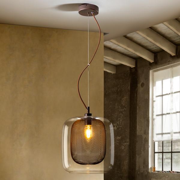 Lampara FOX 1 luz - Schuller. Vintage LED