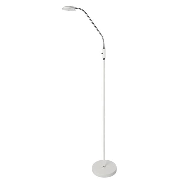 Lampara de pie Nao blanco/cromo Alemar - Luz LED