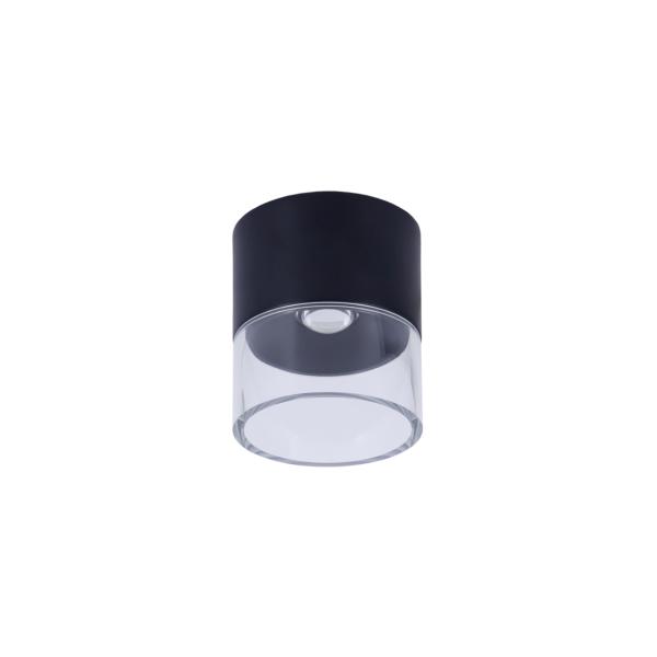 Foco led ILAI negro led 6w 3000k - ALEMAR