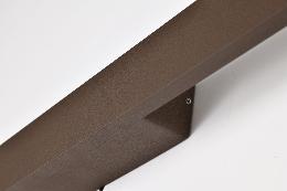 Aplique exterior Lotus Corten Mantra - Luz LED 