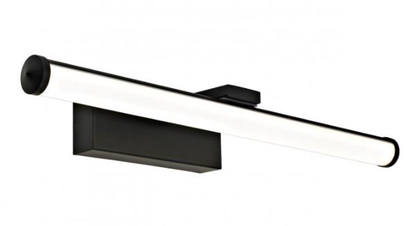 Aplique led EGON negro led 10w 1000lm 4000k - ALEMAR