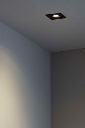 Empotrable ARGON SQ negro Faro Barcelona  