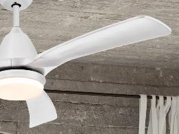 Ventilador ASPAS Blanco- Schuller - Motor DC LED Ø132cm