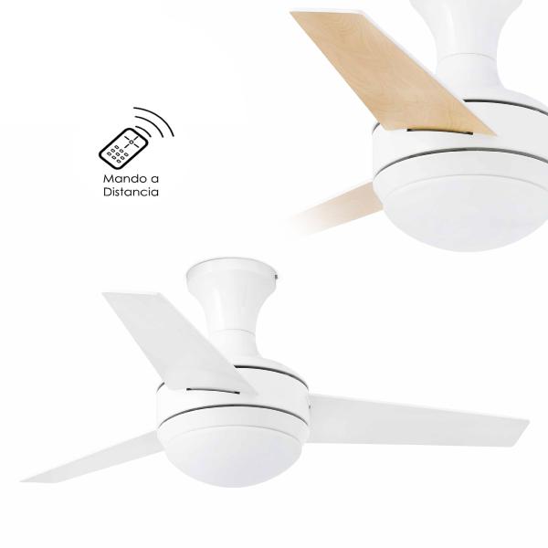 Ventilador de techo Mini Ufo FARO Blanco 104cm.Ø