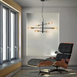 Lampara SOHO - Schuller. 6 luces