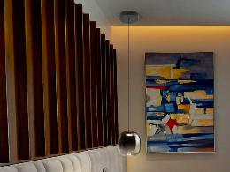 ONICE- LAMPARA 1L NEGRO-SMOKE - SCHULLER