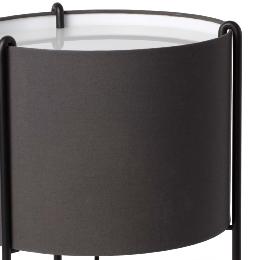 Sobremesa DRUM negra/gris Faro Barcelona 