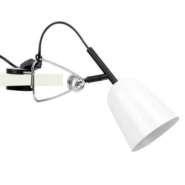 Lámpara pinza STUDIO blanca Faro 
